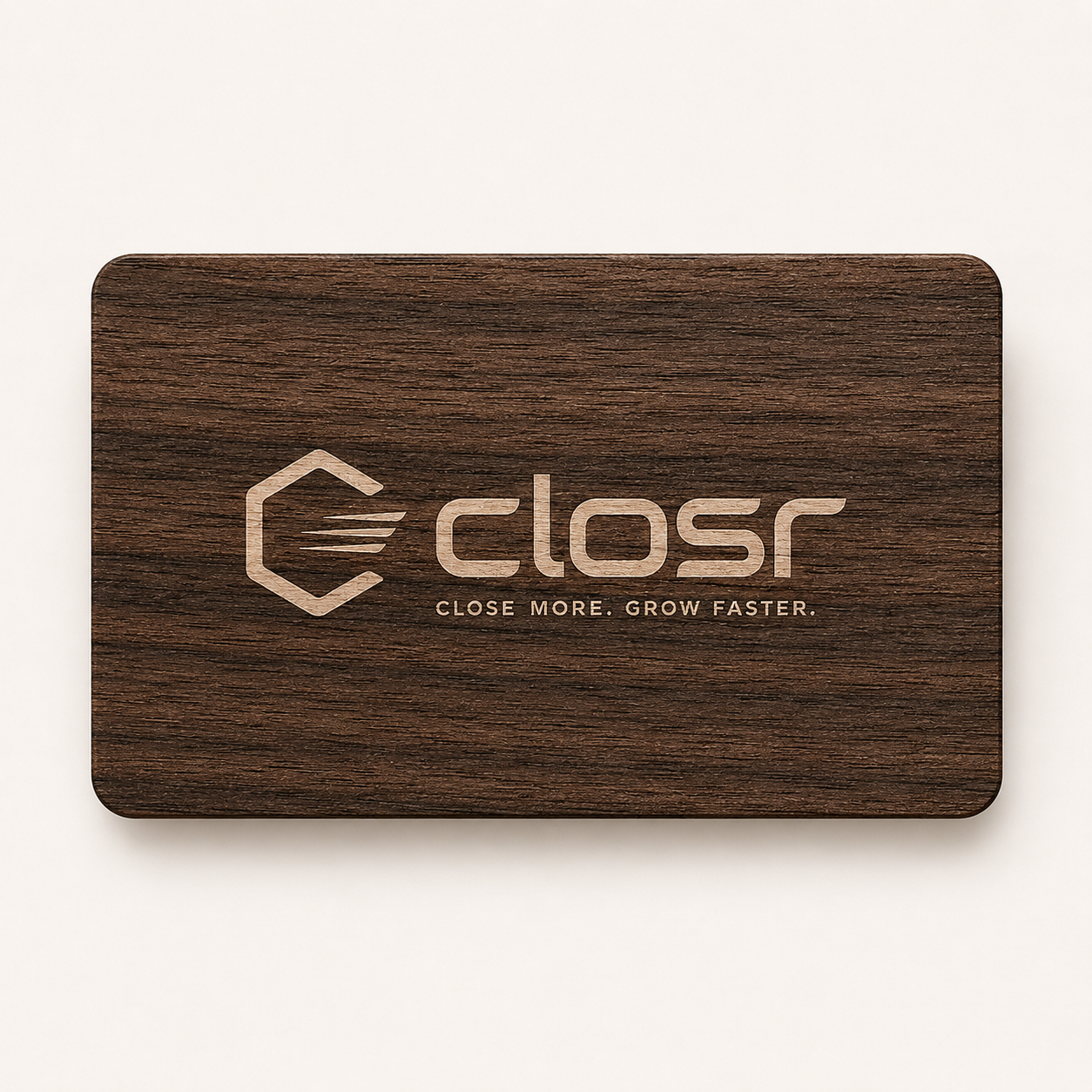 Closr Tag Wood